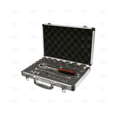 SET OF 19 PCS. SPLINE SOCKETS 1/2" (M12-M38) - EGA Master