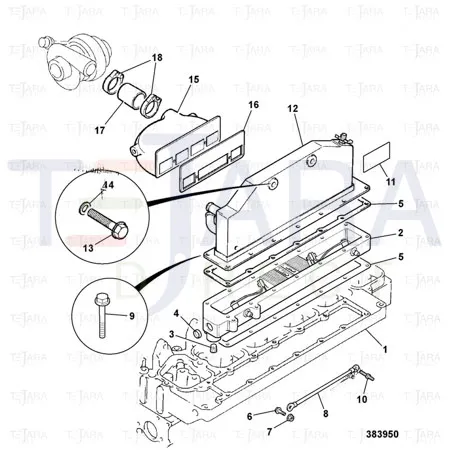 JCB Part No.# 02/910015, PLUG PIPE - JCB Spare Parts