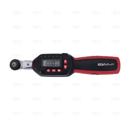 DIGITAL MINI TORQUE WRENCH 1/4" 1,5 - 30 Nm CONNECTION 9 X 12 MM with data communication - EGA Master