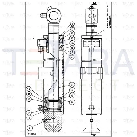 JCB Part No.# 550/40972, Bush - JCB Spare Parts