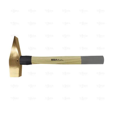 STONE WEDGE HAMMER 1 KG. HICKORY HANDLE NON SPARKING Al-Bron - EGA Master