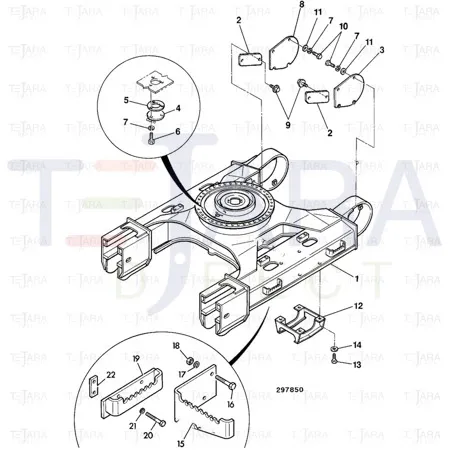 JCB Part No.# 1316/9512Z, BOLT - JCB Spare Parts