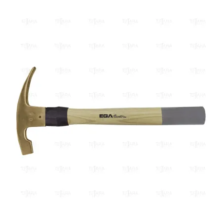 BRICKLAYER´S HAMMER 800 GR. HICKORY HANDLE NON SPARKING Cu-Be. - EGA Master