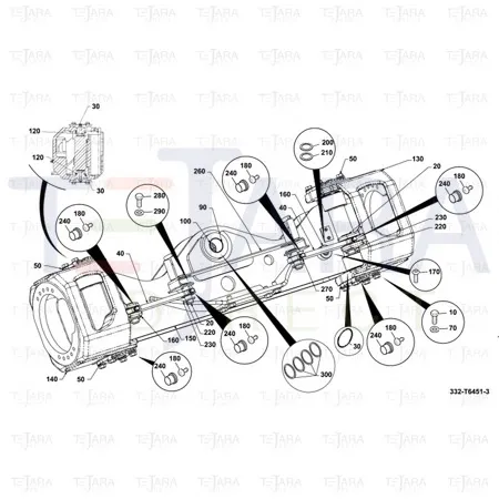 JCB Part No.# 332/V8982, SHIM - 1.5mm THK - JCB Spare Parts