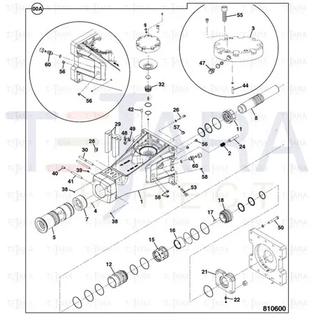 JCB Part No.# 331/56011, Pin parallel - JCB Spare Parts