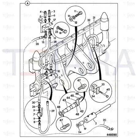 JCB Part No.# 809/00118, BEARING - JCB Spare Parts