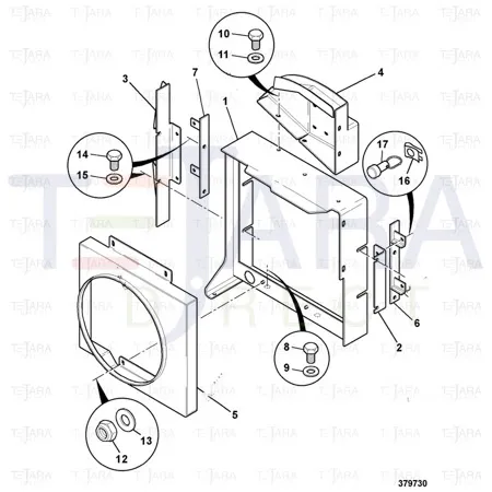 JCB Part No.# 1315/0505Z, SET SCREW M12X20 - JCB Spare Parts