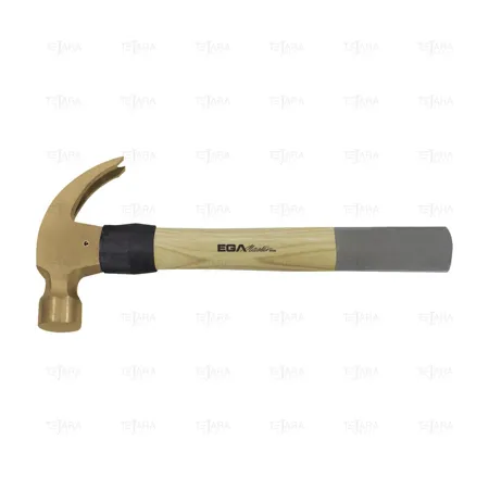CLAW HAMMER 500 GR HICKORY HANDLE iNON SPARKING Cu-Be - EGA Master