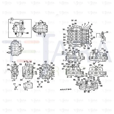 JCB Part No.# LBC0068, O RING - JCB Spare Parts