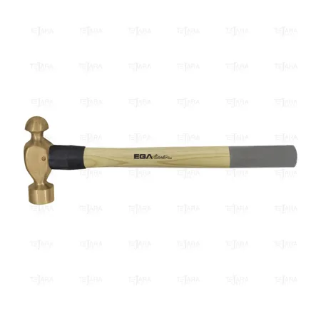 BALL PEIN HAMMER 1100 GR HICKORY HANDLE NON SPARKING Al-Bron - EGA Master