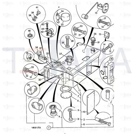 JCB Part No.# 122/98439, STRAINER - JCB Spare Parts