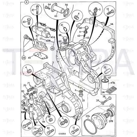 JCB Part No.# 1315/3414Z, BOLT M10x60 - JCB Spare Parts
