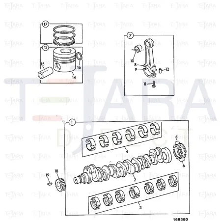 JCB Part No.# 02/202294, Rod - JCB Spare Parts
