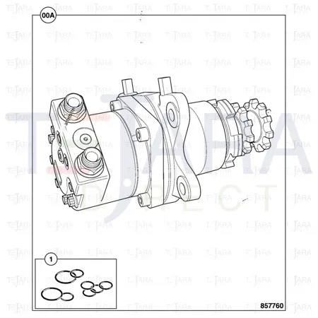 JCB Part No.# 20/952362, Kit seal - JCB Spare Parts