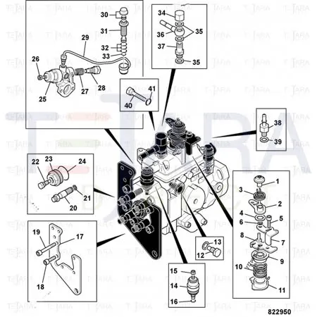 JCB Part No.# 17/920004, O-RING - JCB Spare Parts