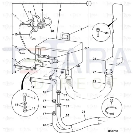 JCB Part No.# 30/925554, SWITCH 3 SPEED - JCB Spare Parts