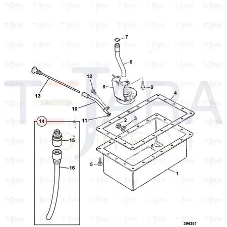 JCB Part No.# 02/630992, O Ring - JCB Spare Parts
