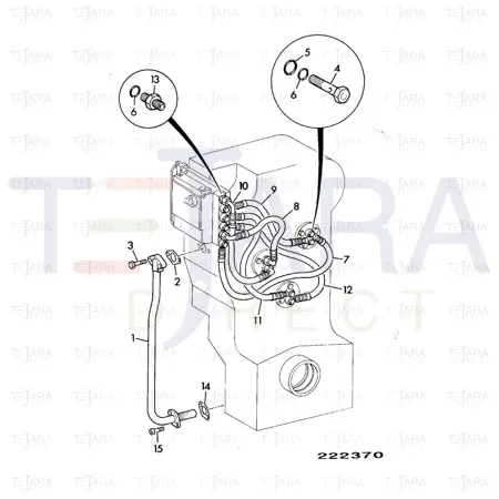 JCB Part No.# 04/801526, O RING - JCB Spare Parts