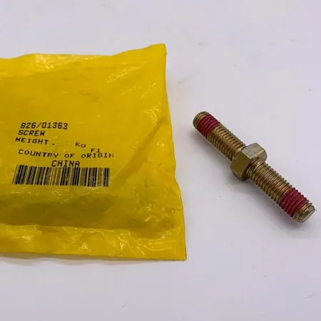 JCB Part No.# 826/01363, M12 DOUBLE ENDED STUD - JCB Spare Parts