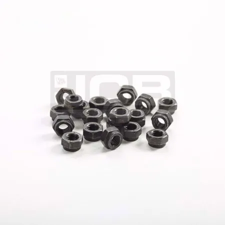 JCB Part No.# 826/11042, NUT LOCK, M8 BLACK - JCB Spare Parts