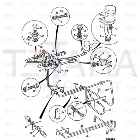 JCB Part No.# 15/920153, KIT-REPAIR MAJOR - JCB Spare Parts