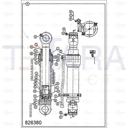 JCB Part No.# 550/41732, Bush - JCB Spare Parts