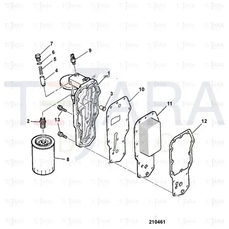 JCB Part No.# 02/910894, GASKET - JCB Spare Parts