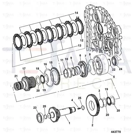 JCB Part No.# 04/600226, SHIM  SHIM - JCB Spare Parts