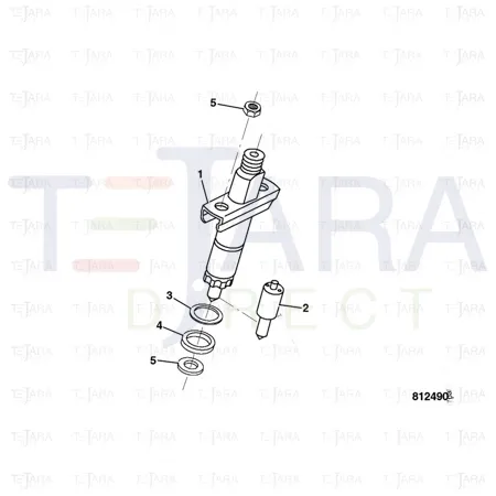 JCB Part No.# 17/928802, WASHER - JCB Spare Parts