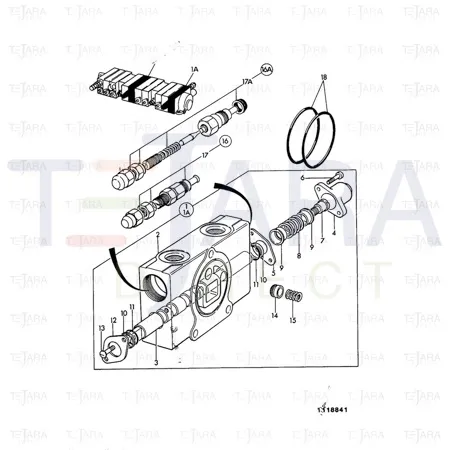 JCB Part No.# 25/606835, SEAL WIPER - JCB Spare Parts