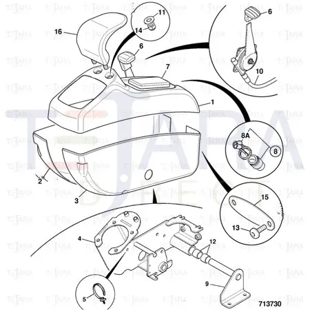 JCB Part No.# 701/45502, VMT IGNITION CAP - JCB Spare Parts