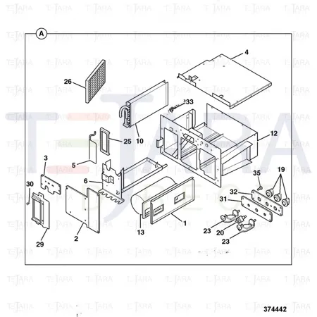 JCB Part No.# 25/220402, I/Change PNo.30/925433-EXPANSION VALVE - JCB Spare Parts