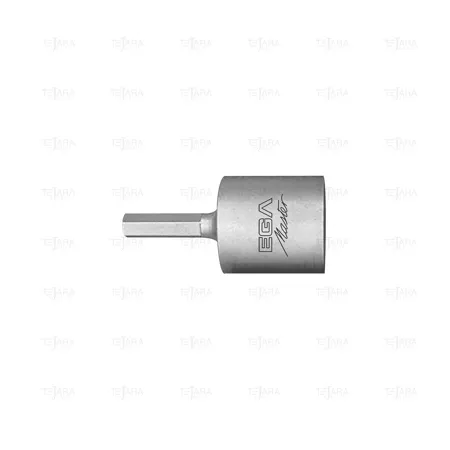SOCKET BIT 1/2" - HEXAGONAL 6 MM TITANIUM - EGA Master