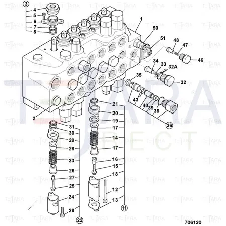 JCB Part No.# 25/624302, SS.P.N333/Y0793 RUBBER BOOT - JCB Spare Parts