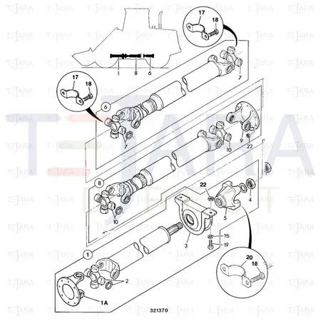 JCB Part No.# 265/02957, STRAP - JCB Spare Parts