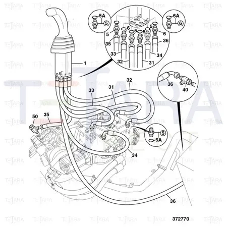 JCB Part No.# 25/221106, JOYSTICK-TRANSMISSION - JCB Spare Parts