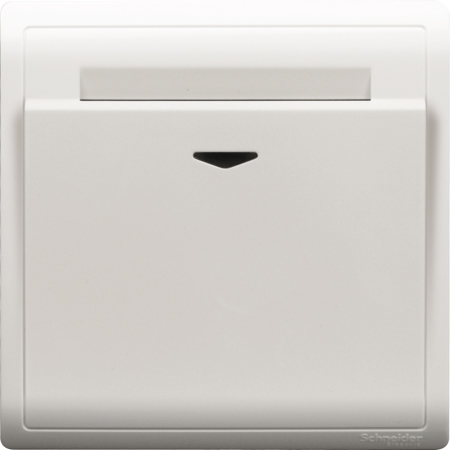 Schneider,  Pieno - 16A 250V - electronic key card switch with time delay