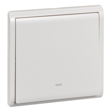 Schneider,  Pieno - 16A 250V - 1 gang Intermediate switch with fluorescent locator