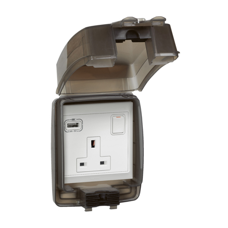 Belanko S splash proof cover - White | 617636 | 3414971684614 | LEGRAND