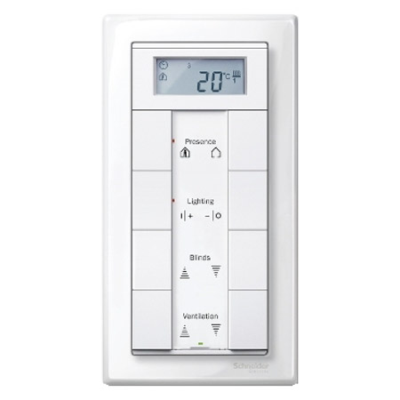 Schneider, M-Smart frame, 2-gang w/o central