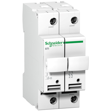 Schneider, Acti 9 - fuse-disconnector STI - 2 poles - 25 A - for fuse 10.3 x 38 mm