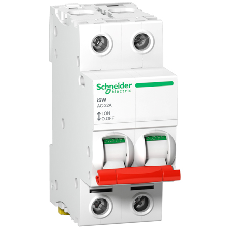 Schneider,  switch disconnector iSW - 2P - 100 A - 415 V