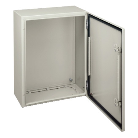 Schneider, ENCLOSURE,H400 W400 D200 ONE PLAINDOOR
