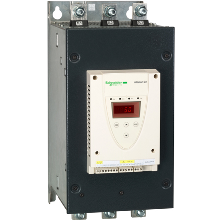 Schneider,  soft starter-ATS22-control 220V-power 230V(75kW)/400...440V(132kW)