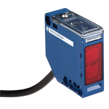 Schneider, photo-electric sensor - XUK - receiver - Sn 30m - 24..240VAC/DC - cable 2m