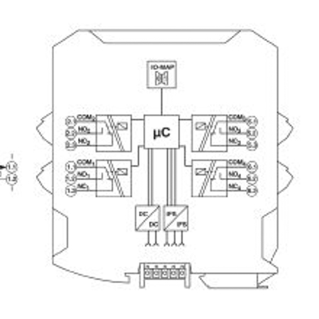 Phoenix Contact, I/O extension module - RAD-DOR4-IFS