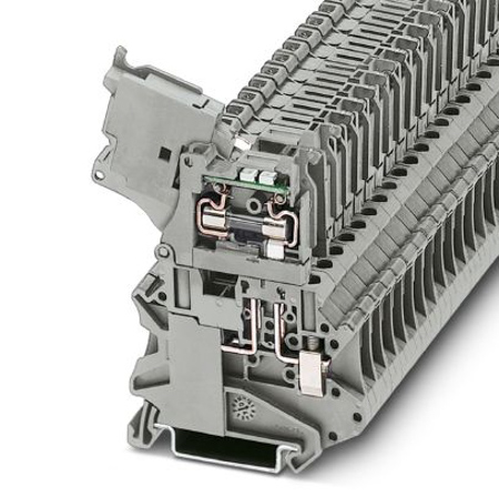 Phoenix Contact, Fuse modular terminal block, UT 4-HESILED 24 (5X20)
