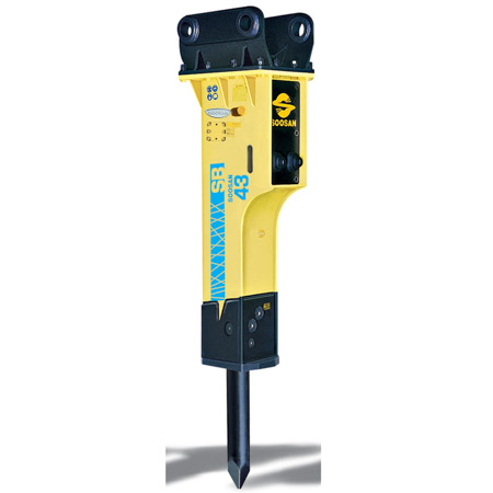 SOOSAN, Hydraulic Breaker, SB43, 6.0 - 9.0 Ton