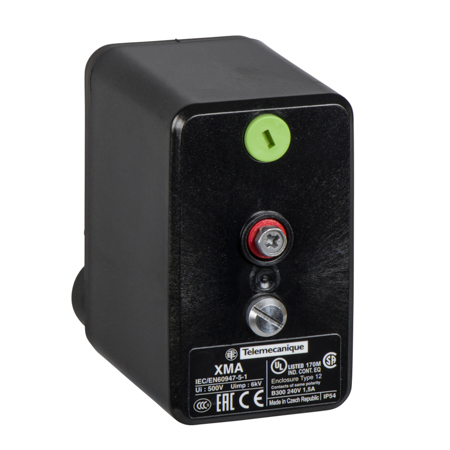 Schneider, pressure switch XMA 12 bar - adjustable scale 2 thresholds - 1 C/O
