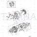 JCB Part No.# 714/10802, REG/BRUSH BOX ASSY - JCB Spare Parts